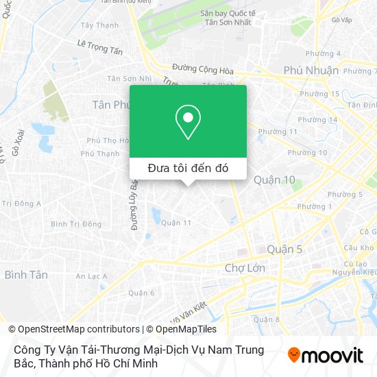 Bản đồ Công Ty Vận Tải-Thương Mại-Dịch Vụ Nam Trung Bắc