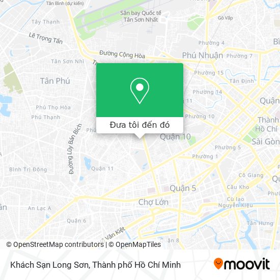 Bản đồ Khách Sạn Long Sơn