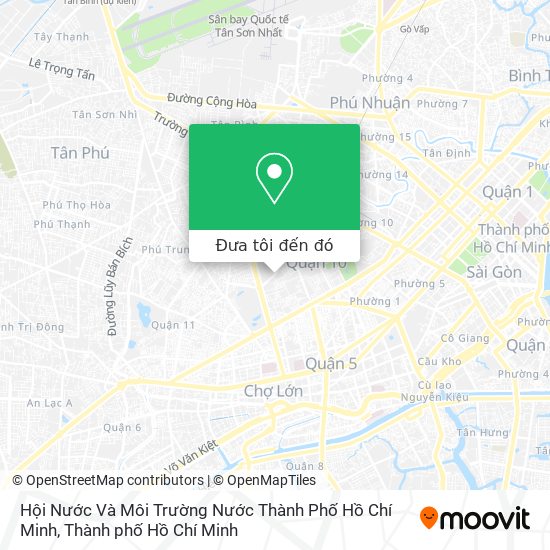 Bản đồ Hội Nước Và Môi Trường Nước Thành Phố Hồ Chí Minh