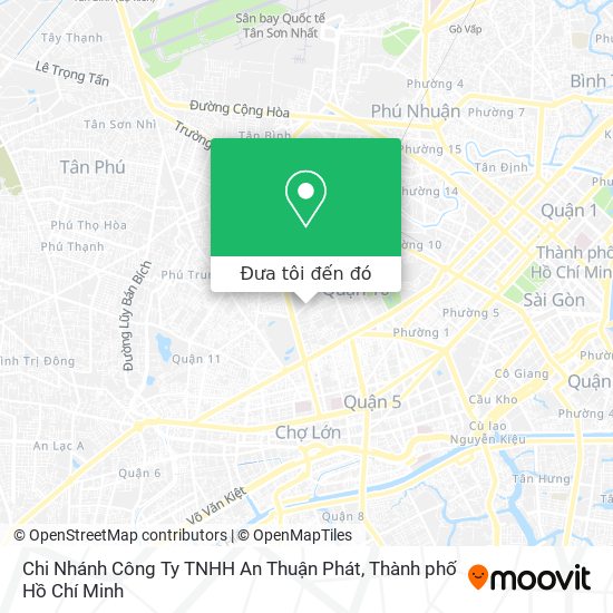 Bản đồ Chi Nhánh Công Ty TNHH An Thuận Phát