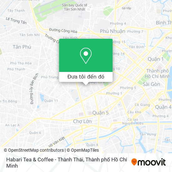 Bản đồ Habari Tea & Coffee - Thành Thái