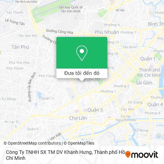 Bản đồ Công Ty TNHH SX TM DV Khánh Hưng