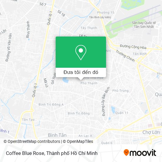 Bản đồ Coffee Blue Rose
