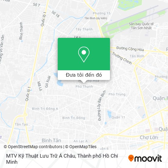 Bản đồ MTV Kỹ Thuật Lưu Trữ Á Châu