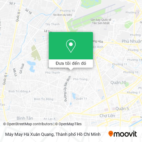 Bản đồ Máy May Hà Xuân Quang