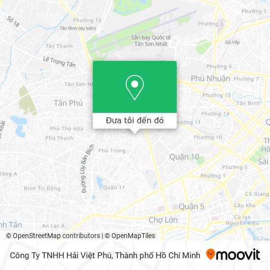 Bản đồ Công Ty TNHH Hải Việt Phú