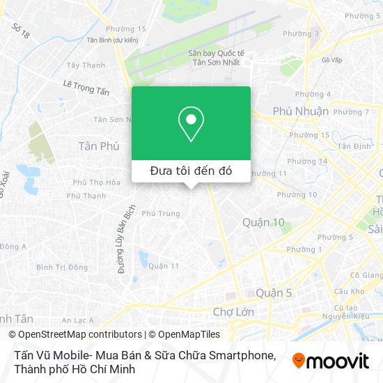 Bản đồ Tấn Vũ Mobile- Mua Bán & Sữa Chữa Smartphone