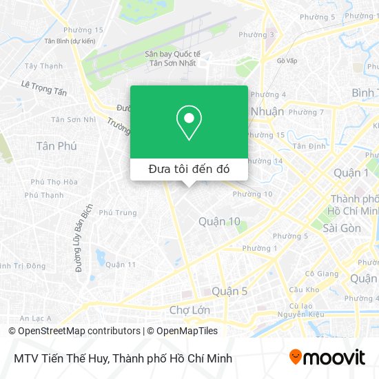Bản đồ MTV Tiến Thế Huy
