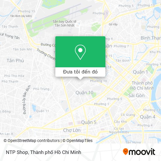 Bản đồ NTP Shop