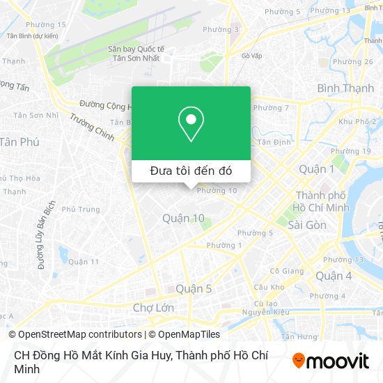 Bản đồ CH Đồng Hồ Mắt Kính Gia Huy