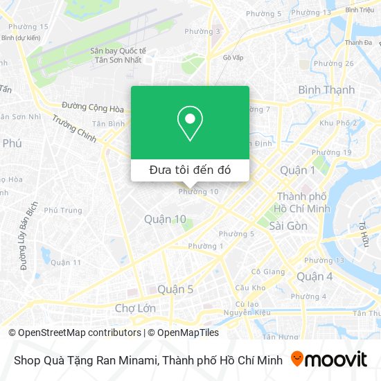 Bản đồ Shop Quà Tặng Ran Minami