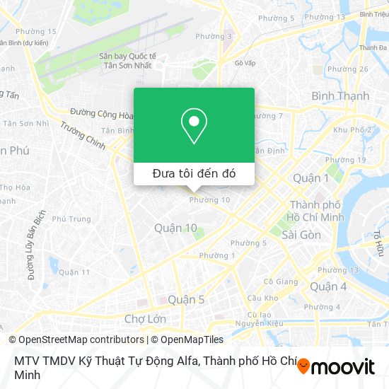 Bản đồ MTV TMDV Kỹ Thuật Tự Động Alfa