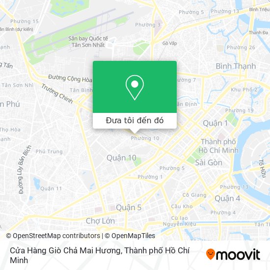 Bản đồ Cửa Hàng Giò Chả Mai Hương