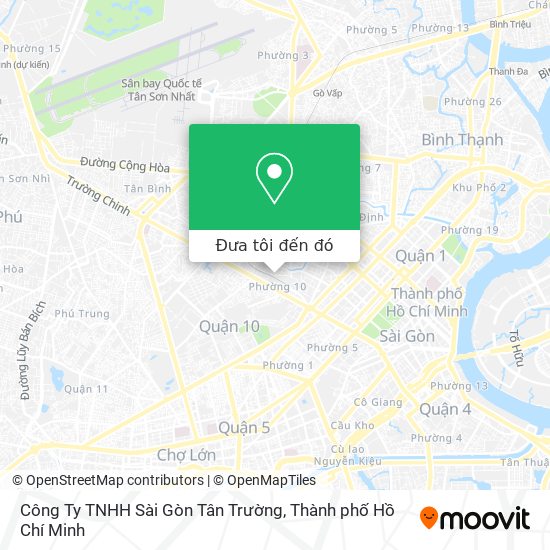 Bản đồ Công Ty TNHH Sài Gòn Tân Trường