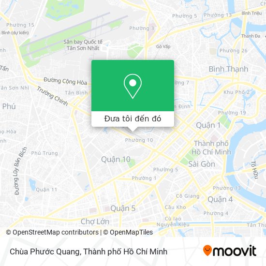 Bản đồ Chùa Phước Quang