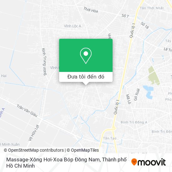Bản đồ Massage-Xông Hơi-Xoa Bóp Đông Nam