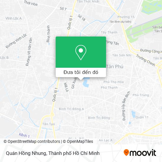 Bản đồ Quán Hồng Nhung