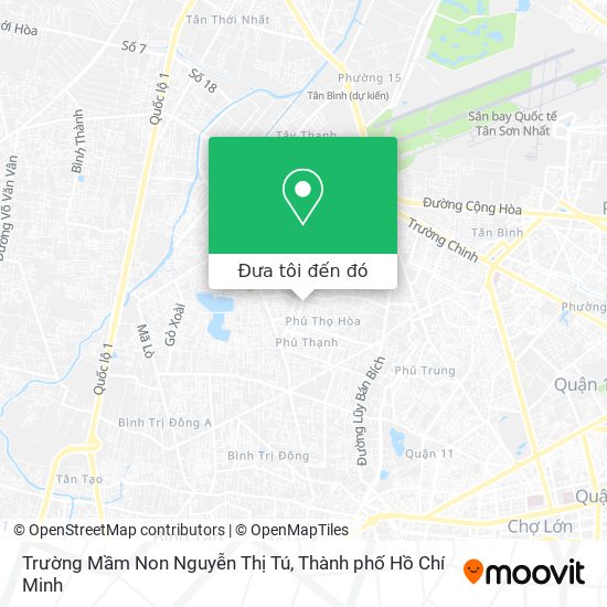 Bản đồ Trường Mầm Non Nguyễn Thị Tú