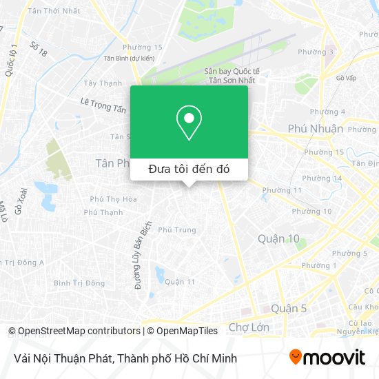 Bản đồ Vải Nội Thuận Phát