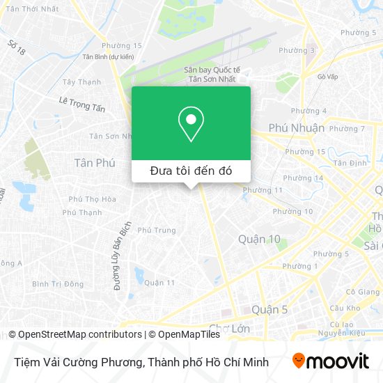 Bản đồ Tiệm Vải Cường Phương