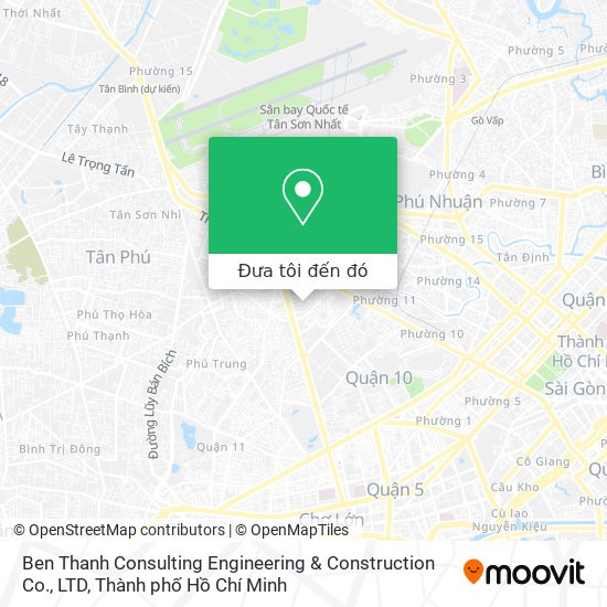 Bản đồ Ben Thanh Consulting Engineering & Construction Co., LTD