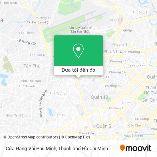 Bản đồ Cửa Hàng Vải Phú Minh