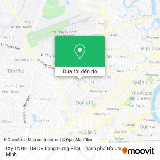 Bản đồ Cty TNHH TM DV Long Hưng Phát