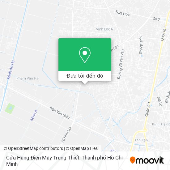 Bản đồ Cửa Hàng Điện Máy Trung Thiết