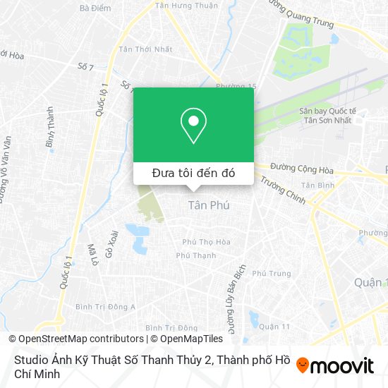 Bản đồ Studio Ảnh Kỹ Thuật Số Thanh Thủy 2