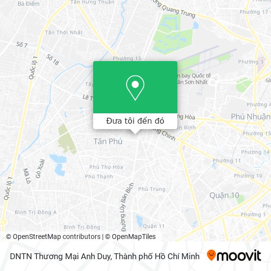 Bản đồ DNTN Thương Mại Anh Duy