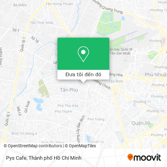 Bản đồ Pys Cafe