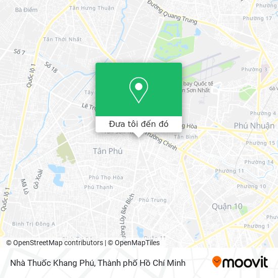 Bản đồ Nhà Thuốc Khang Phú