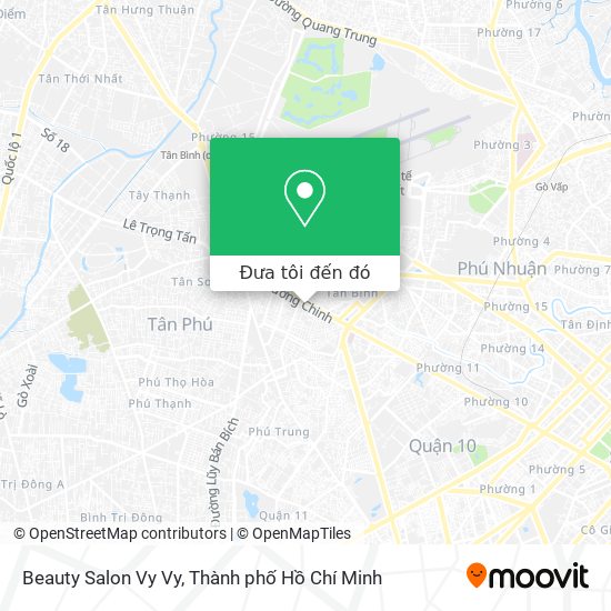 Bản đồ Beauty Salon Vy Vy