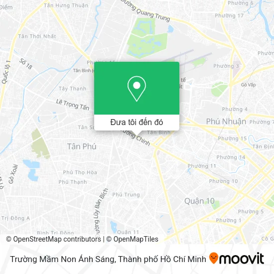 Bản đồ Trường Mầm Non Ánh Sáng