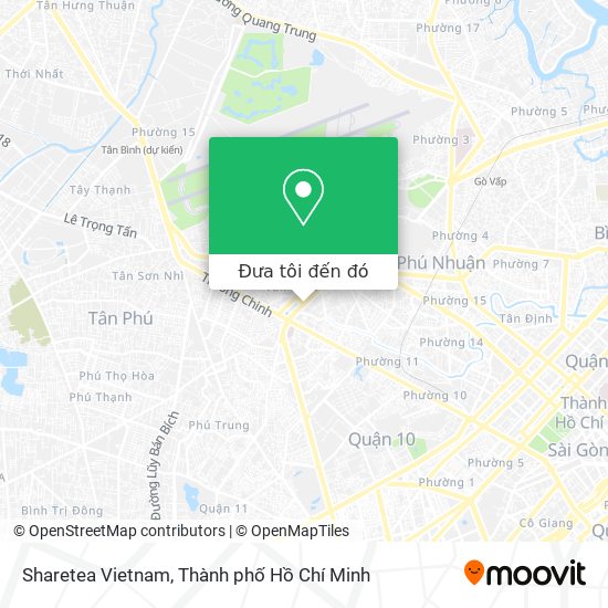 Bản đồ Sharetea Vietnam