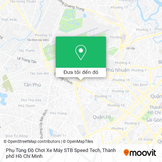 Bản đồ Phụ Tùng Đồ Chơi Xe Máy STB Speed Tech