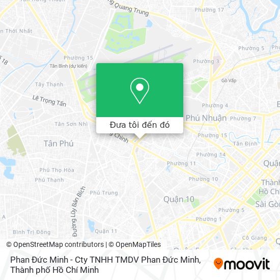 Bản đồ Phan Đức Minh - Cty TNHH TMDV Phan Đức Minh