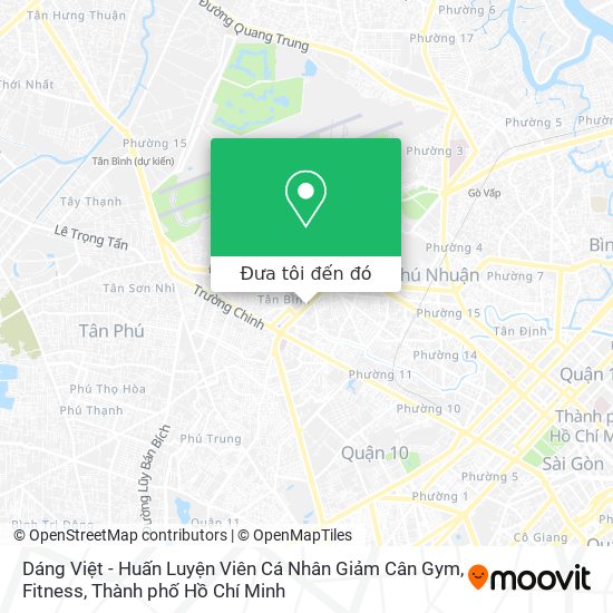 Bản đồ Dáng Việt - Huấn Luyện Viên Cá Nhân Giảm Cân Gym, Fitness