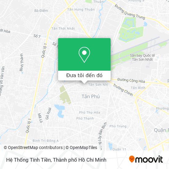 Bản đồ Hệ Thống Tính Tiền