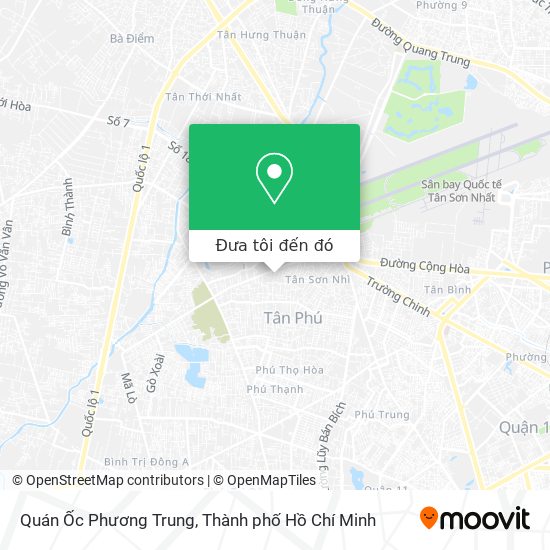 Bản đồ Quán Ốc Phương Trung