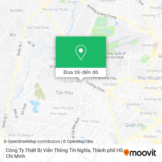 Bản đồ Công Ty Thiết Bị Viễn Thông Tín Nghĩa