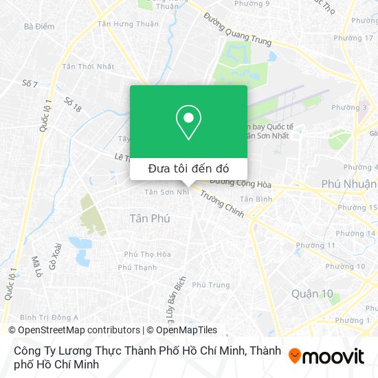 Bản đồ Công Ty Lương Thực Thành Phố Hồ Chí Minh