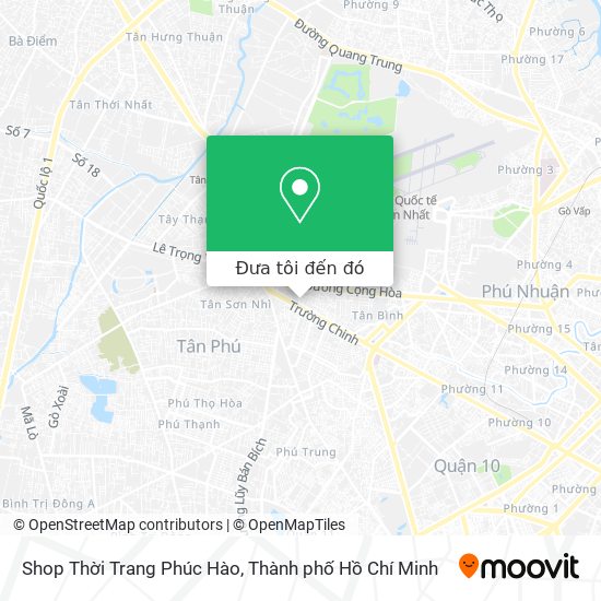 Bản đồ Shop Thời Trang Phúc Hào