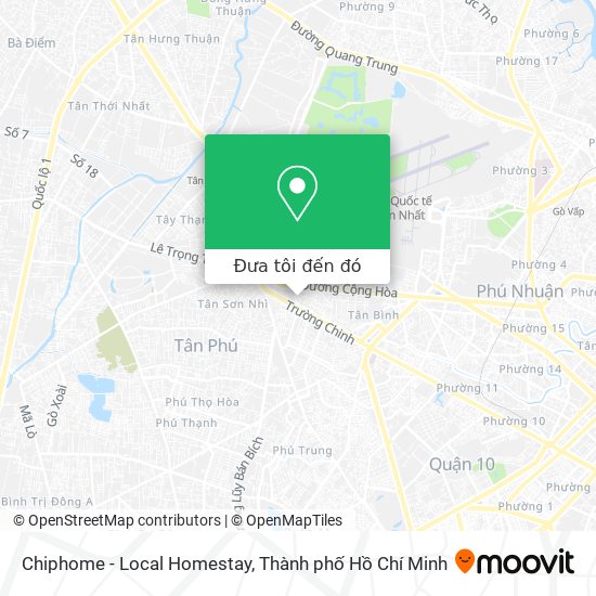 Bản đồ Chiphome - Local Homestay