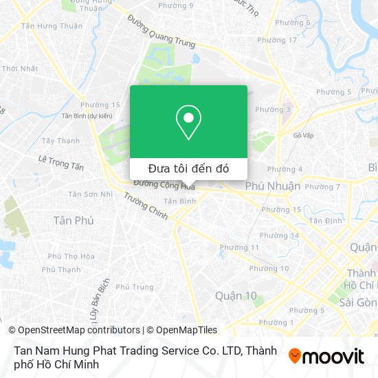 Bản đồ Tan Nam Hung Phat Trading Service Co. LTD