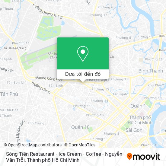 Bản đồ Sông Tiền Restaurant - Ice Cream - Coffee - Nguyễn Văn Trỗi