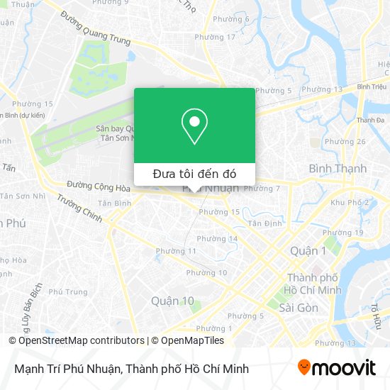 Bản đồ Mạnh Trí Phú Nhuận