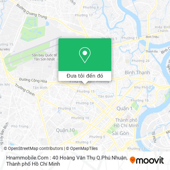 Bản đồ Hnammobile.Com : 40 Hoàng Văn Thụ Q.Phú Nhuận