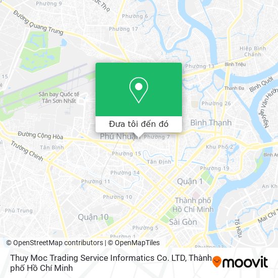 Bản đồ Thuy Moc Trading Service Informatics Co. LTD