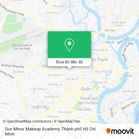 Bản đồ Sun Minor Makeup Academy